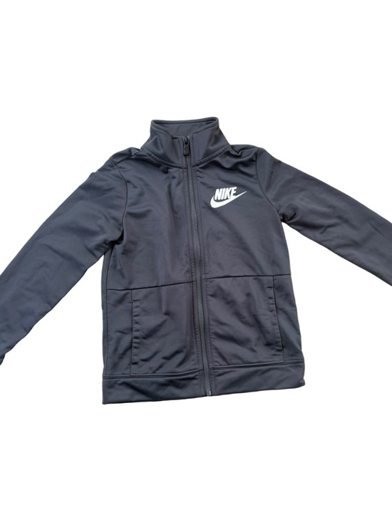 Nike Other - Nike Boys Zip Up Jacket Gray Athletic Track Jacket Size 6-7
